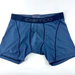 ExOfficio Men's Blue Boxer Briefs